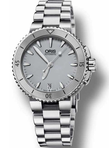 Oris Aquis 0173376524143-0781801P Ladies 36mm 30ATM