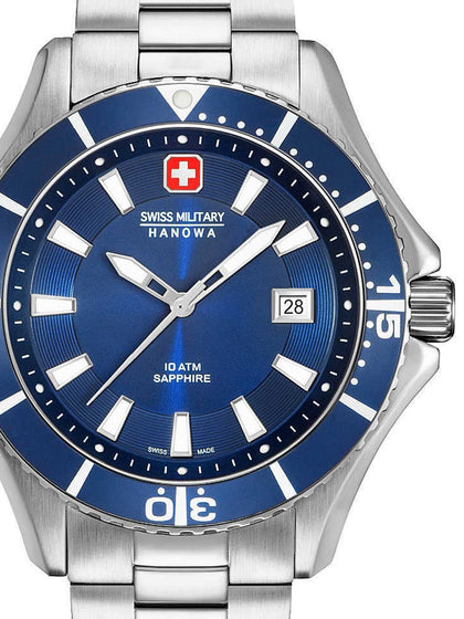 Swiss Military Hanowa Men 06-5296.04.003 Nautila 46mm 10ATM