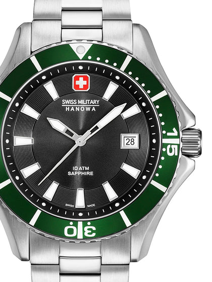 Swiss Military Hanowa Men 06-5296.04.007.06 Nautila 46mm 10ATM