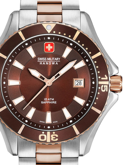 Swiss Military Hanowa Men 06-5296.12.005 Nautila 46mm 10ATM