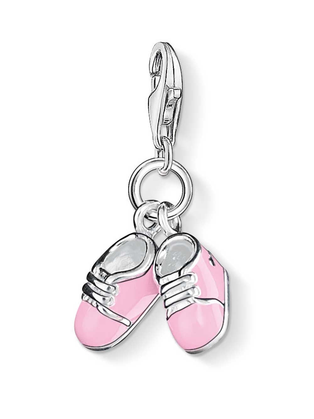 Thomas Sabo Charm 0820-007-9 Pink baby shoes