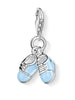 Thomas Sabo Charm 0822-007-1 Blue baby shoes