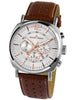 Jacques Lemans 1-1645.1D Lugano Chronograph 46mm 10ATM