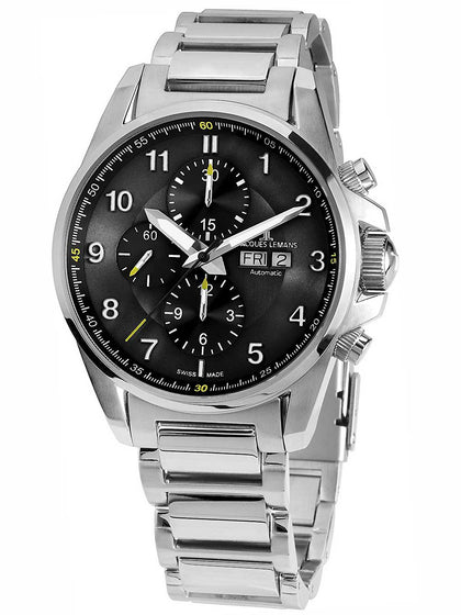 Jacques Lemans Liverpool 1-1750D Chronograph Mens 44mm 10ATM