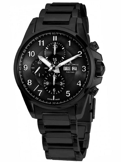 Jacques Lemans Liverpool 1-1750G Chronograph Mens 44mm 10ATM