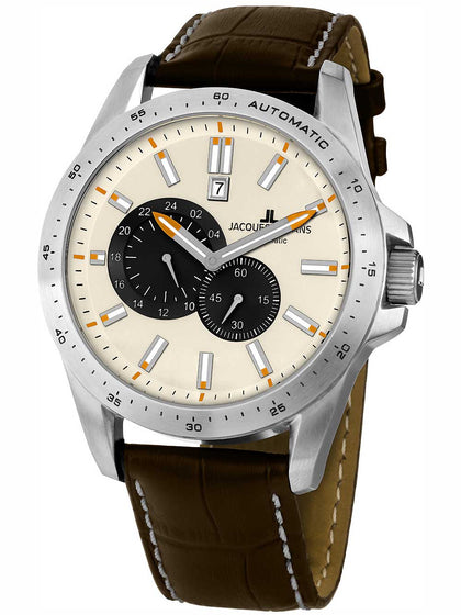 Jacques Lemans 1-1775B Liverpool Automatic Mens 48mm 10ATM