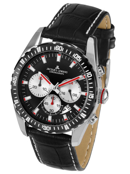 Jacques Lemans Liverpool 1-1801C Men Chrono 41mm 10ATM