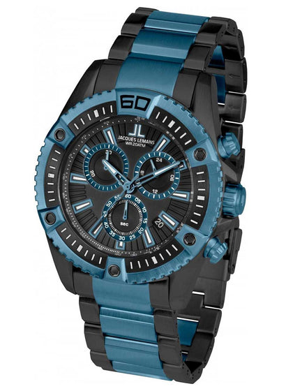 Jacques Lemans Liverpool 1-1805C Men Chrono 46mm 20ATM