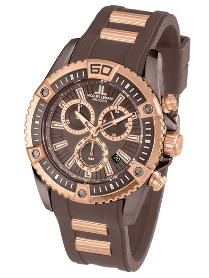 Jacques Lemans Liverpool 1-1805F Men Chrono 46mm 20ATM