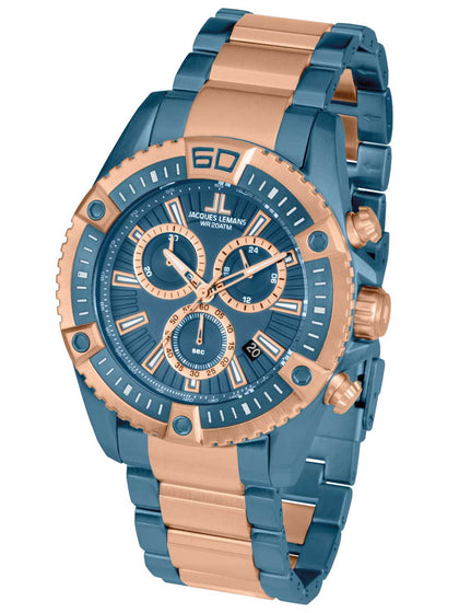 Jacques Lemans 1-1805K Liverpool Men Chrono 46mm 20ATM
