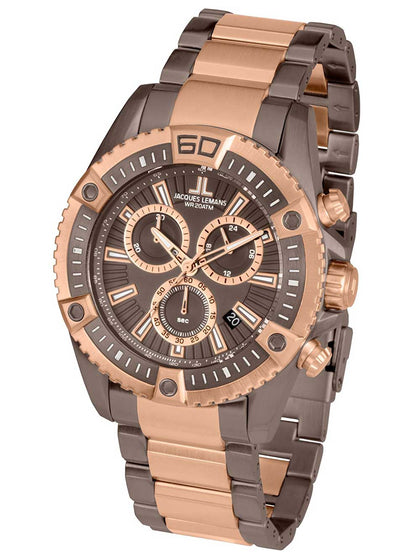 Jacques Lemans Liverpool 1-1805L Men Chrono 46mm 20ATM