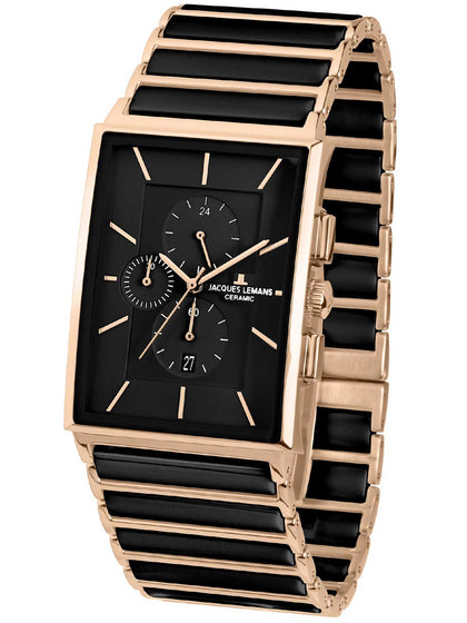 Jacques Lemans 1-1817C York Men Chrono 34mm 5ATM