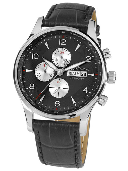 Jacques Lemans 1-1844A London Men Chrono 44mm 10ATM