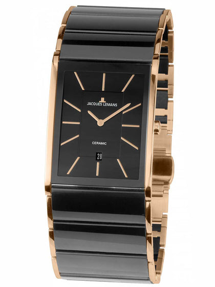 Jacques Lemans Dublin 1-1939B ceramic Men 29mm 5ATM