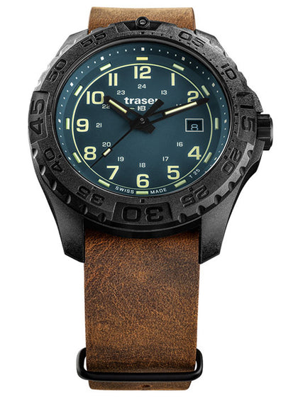 Traser H3 P96 109,040 ODP Evolution petrol gentlemen 44mm 20ATM