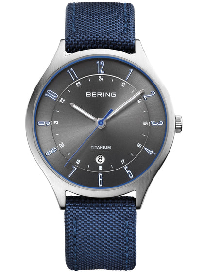 Bering 11739-873 Titanium men 39mm 5ATM