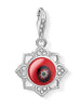 Thomas Sabo Charm 1441-052-10 Red lotus flower