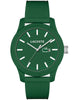 Lacoste 2010763 Unisex Watch Green Silicone 42 mm