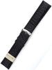 Morellato A01U3932A68019CR18 black alligator watch band 18mm