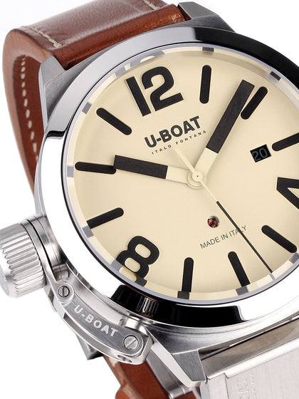 U-Boat Classico 7126 AS Shiny Bezel 45mm 10ATM