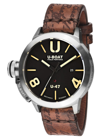 U-Boat Classico 8105 U-47 automatic black 47mm 100M