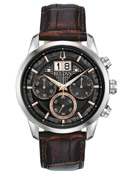 Bulova 96B311 Sutton Classic Chronograph 44mm 3ATM