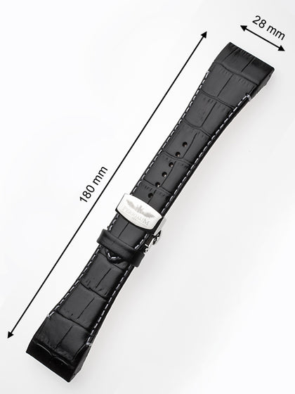 Perigaum replacement band P-0812 28 x 180 mm black