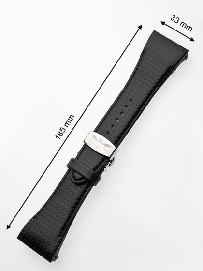 Perigaum replacement band P-0815 33 x 185 mm black