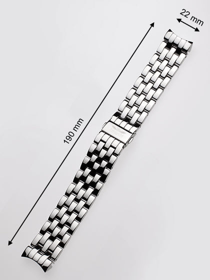 Perigaum spare tape P-0901 22 x 190 mm silver clasp