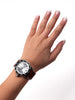 NIXON A467-1888 38-20 Leather Saddle Gator 38mm 20ATM