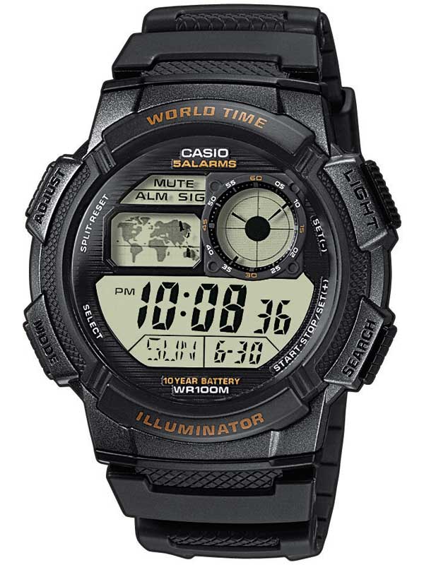 CASIO AE-1000W-1AVEF Collection 44mm 10ATM