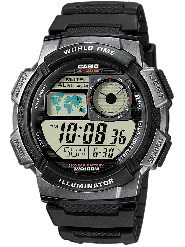 CASIO AE-1000W-1BVEF Collection 44mm 10ATM