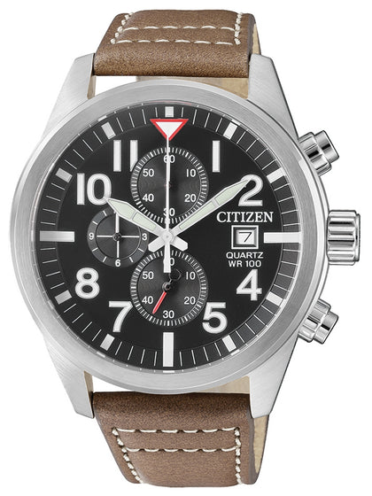 Citizen AN3620-01H Quartz Chronograph 43mm 10ATM