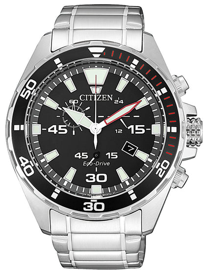 Citizen Eco-Drive Chronograph AT2430-80E 43mm 10ATM