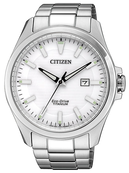 Citizen Eco-Drive Titanium men BM7470-84A 43mm 10ATM