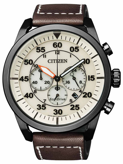 Citizen Eco-Drive CA4215-04W Sports Chrono 45mm 10ATM