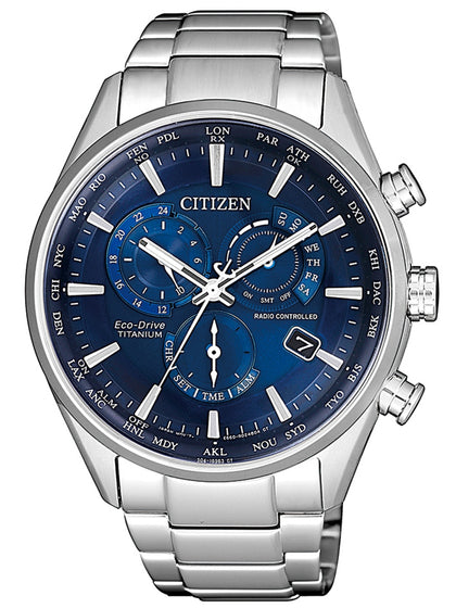 Citizen Eco-Drive Titanium CB5020-87L radio chronograph 41mm 10ATM