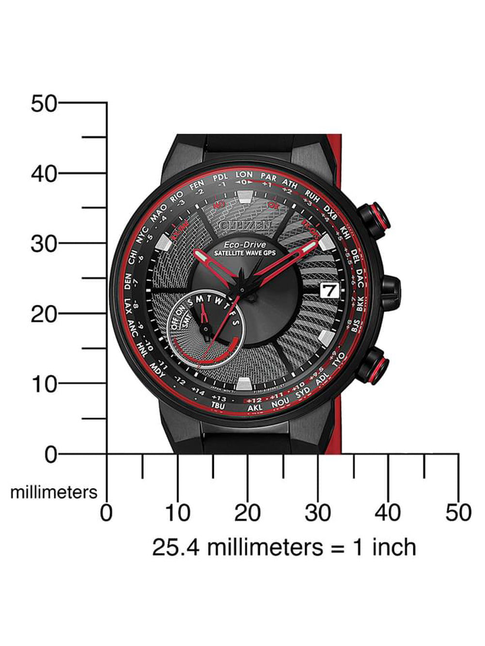 Citizen CC3079-11E Satellite Wave GPS 44mm 10ATM – ROYALITA