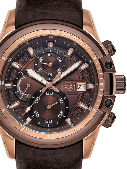 Cerruti CRA23502 Valdaone Chronograph 48mm 10ATM