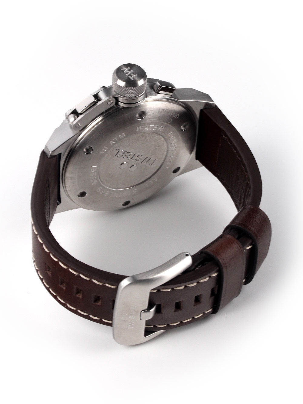 TW Steel Canteen CS34 Leather Chronograph 50mm 10ATM