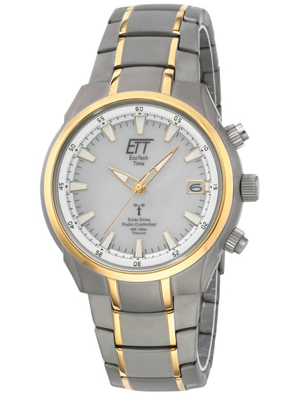 ETT EGT 11337-51M Solar Drive Radio Aquanaut II titanium men 42mm