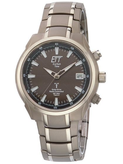 ETT EGT 11340-61M Solar Drive Radio Aquanaut II titanium men 42mm