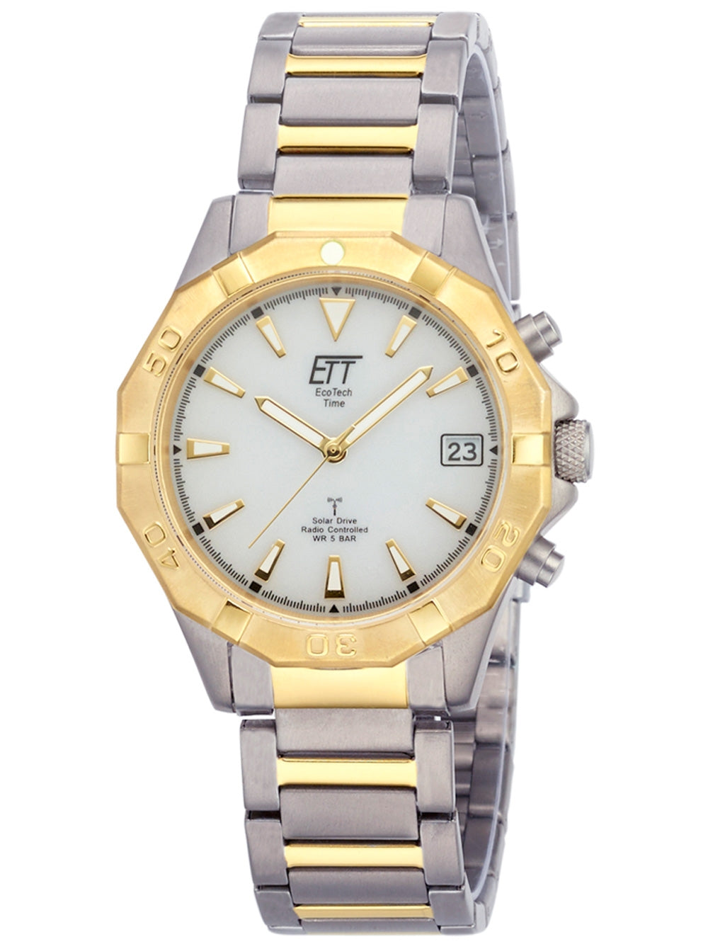 11359-25M EGT men Drive ETT RC – titanium ROYALITA Radio Solar Alaska 41mm