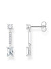 Thomas Sabo Earring Glam & Soul H2091-051-14 Square stones