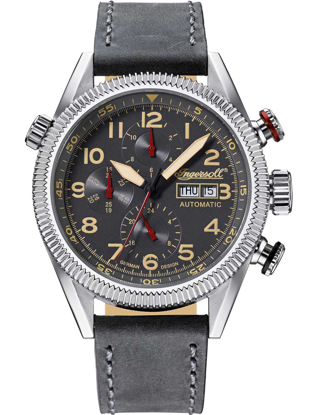 Ingersoll IN1102GU Grizzly Men's Automatic 46mm 5ATM