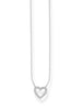 Thomas Sabo Necklace KE1554-051-14 925 with Heart Pendant 40-45cm