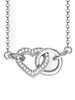 Thomas Sabo Necklace KE1643-051-14-L45v 45cm m. Anh. Together Heart