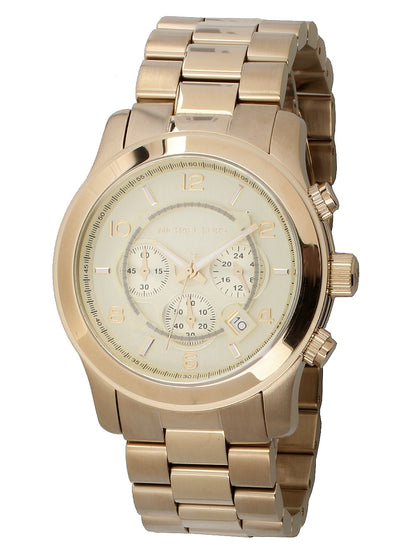 Michael Kors MK8077 Runway Chronograph Mens 45mm 10ATM