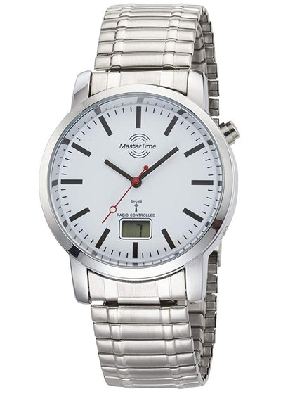Master Time MTGA-10590-10M radio station clock Basic Men 41mm