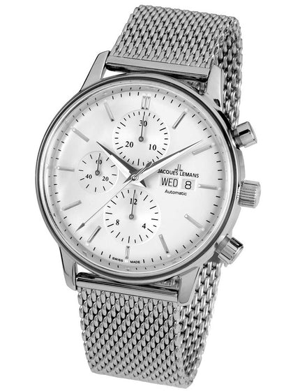 Jacques Lemans N-208E Retro Classic Men Chrono Automatic